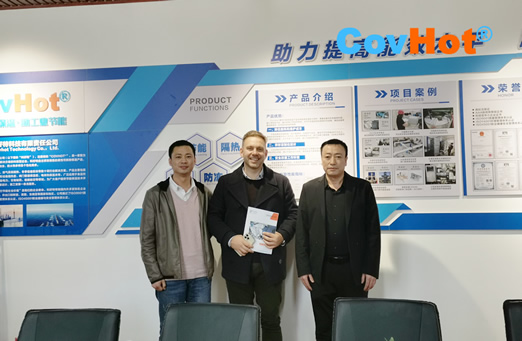 科好特公司迎接俄羅斯客戶參觀考察，洽談合作